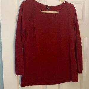 Burgandy Long Sleeve Top